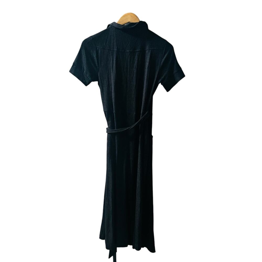 Banana Republic Black Polka Dot Wrap Dress Size XS - Picture 2 of 7